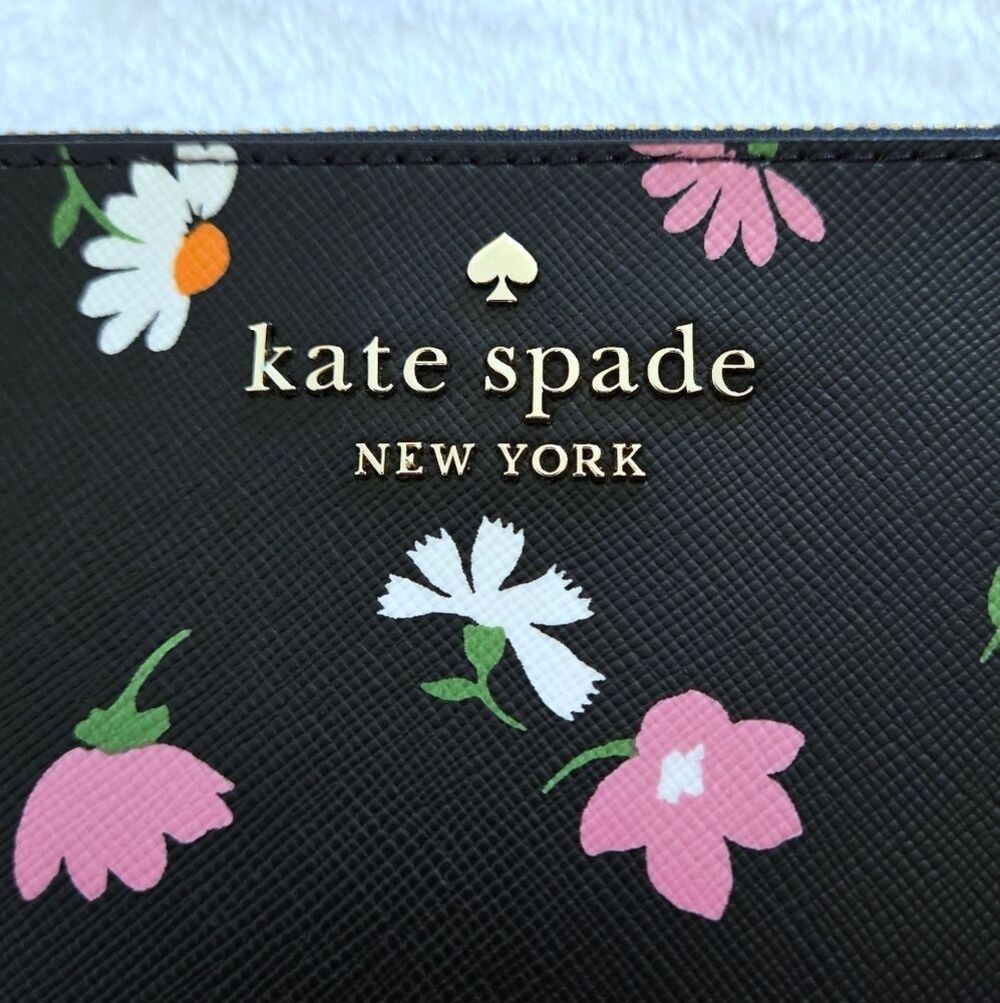 ✨️HP 2X✨️ Kate Spade♠️ Medium "Cameron" L-Zip Wristlet - NWT - Picture 3 of 16